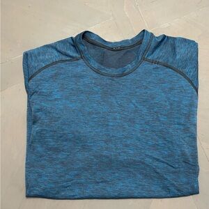 Blue Lululemon Athletic T-Shirt